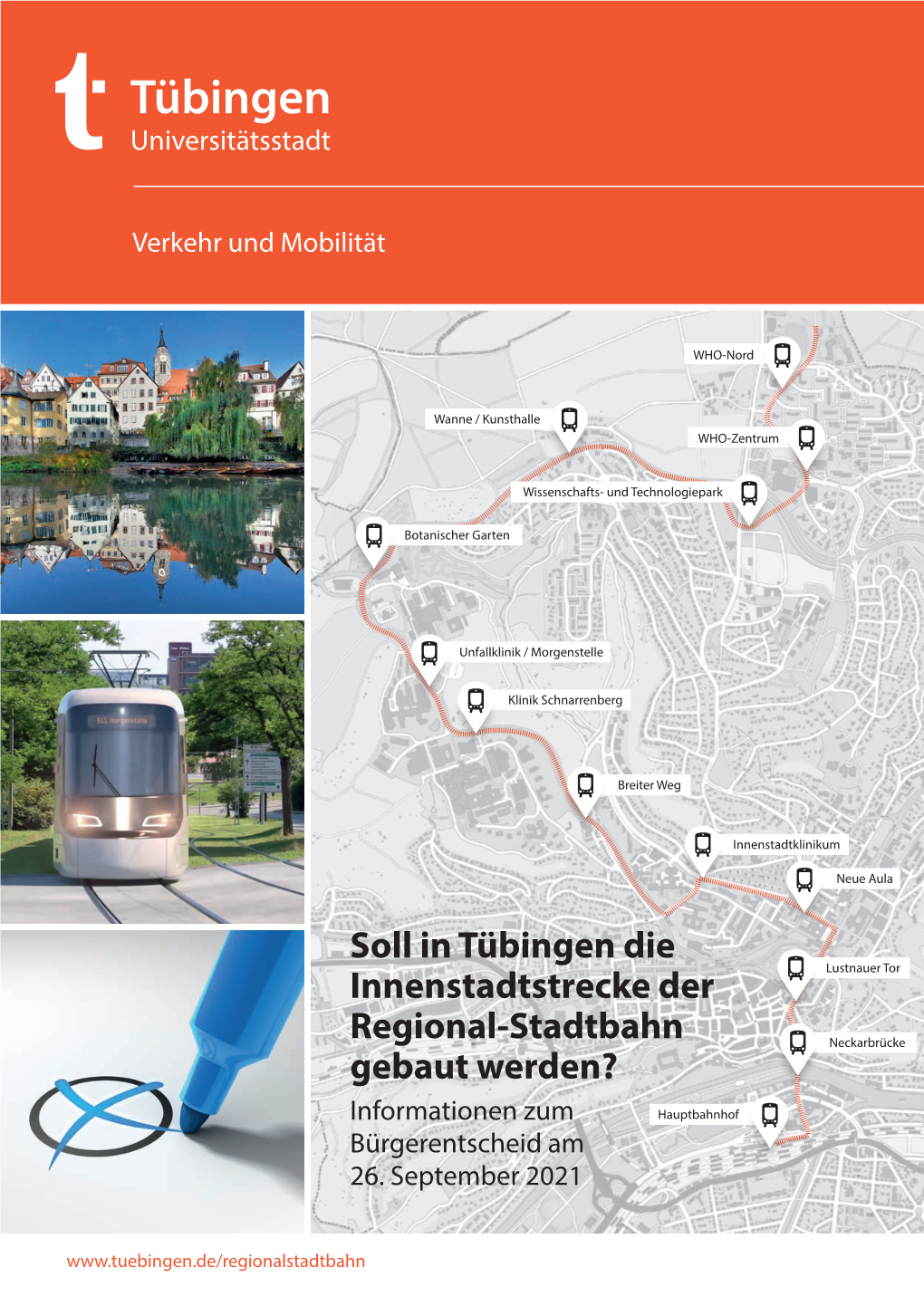 Soll in Tübingen Die Innenstadtstrecke Der Regional-Stadtbahn Gebaut
