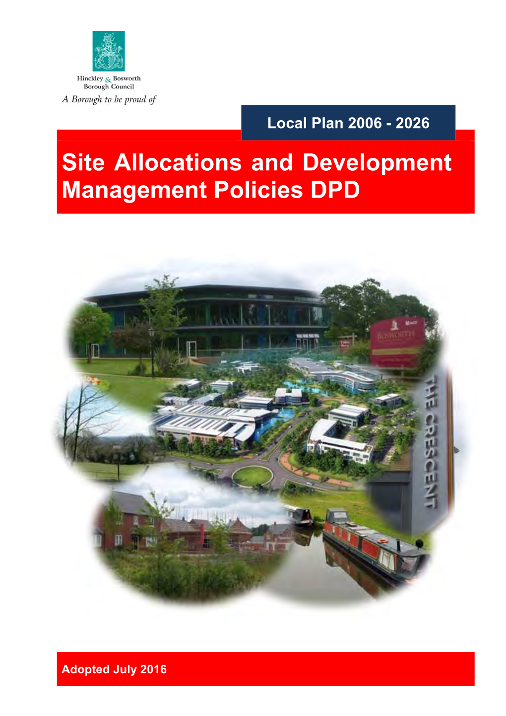 Site Allocations and Development Management Policies DPD