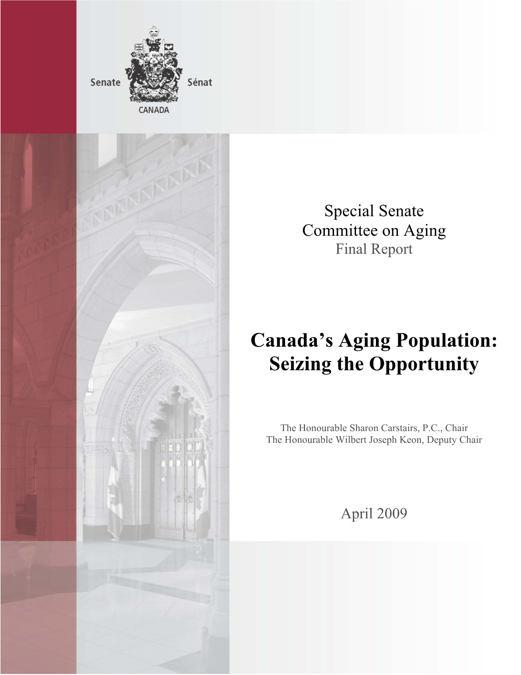 Canada's Aging Population: Seizing the Opportunity