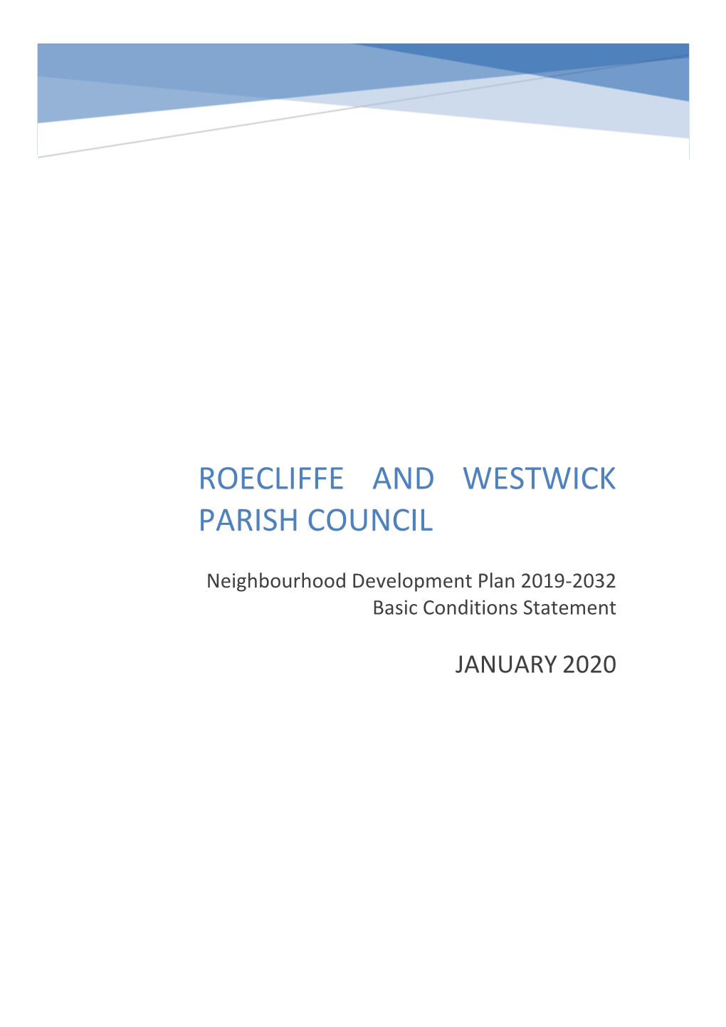 Roecliffe and Westwick Parish Council