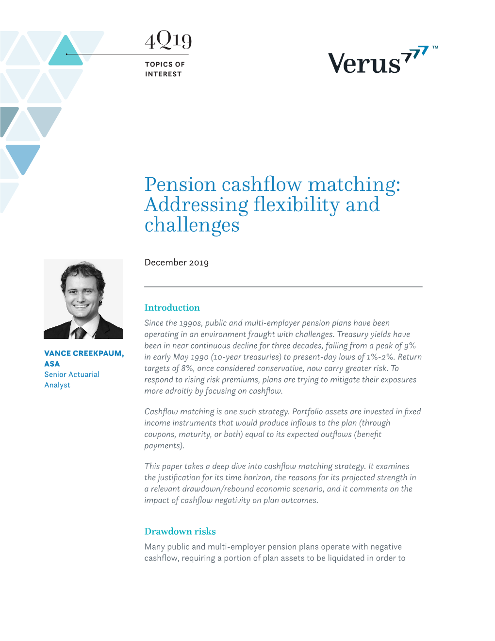Pension Cashflow Matching: Addressing Flexibility and Challenges