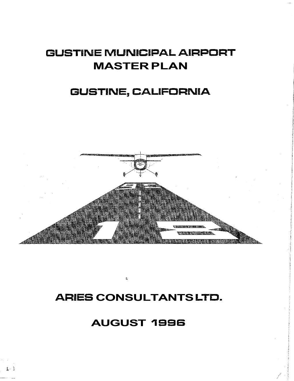 Gustine Municipal Airport Master Plan