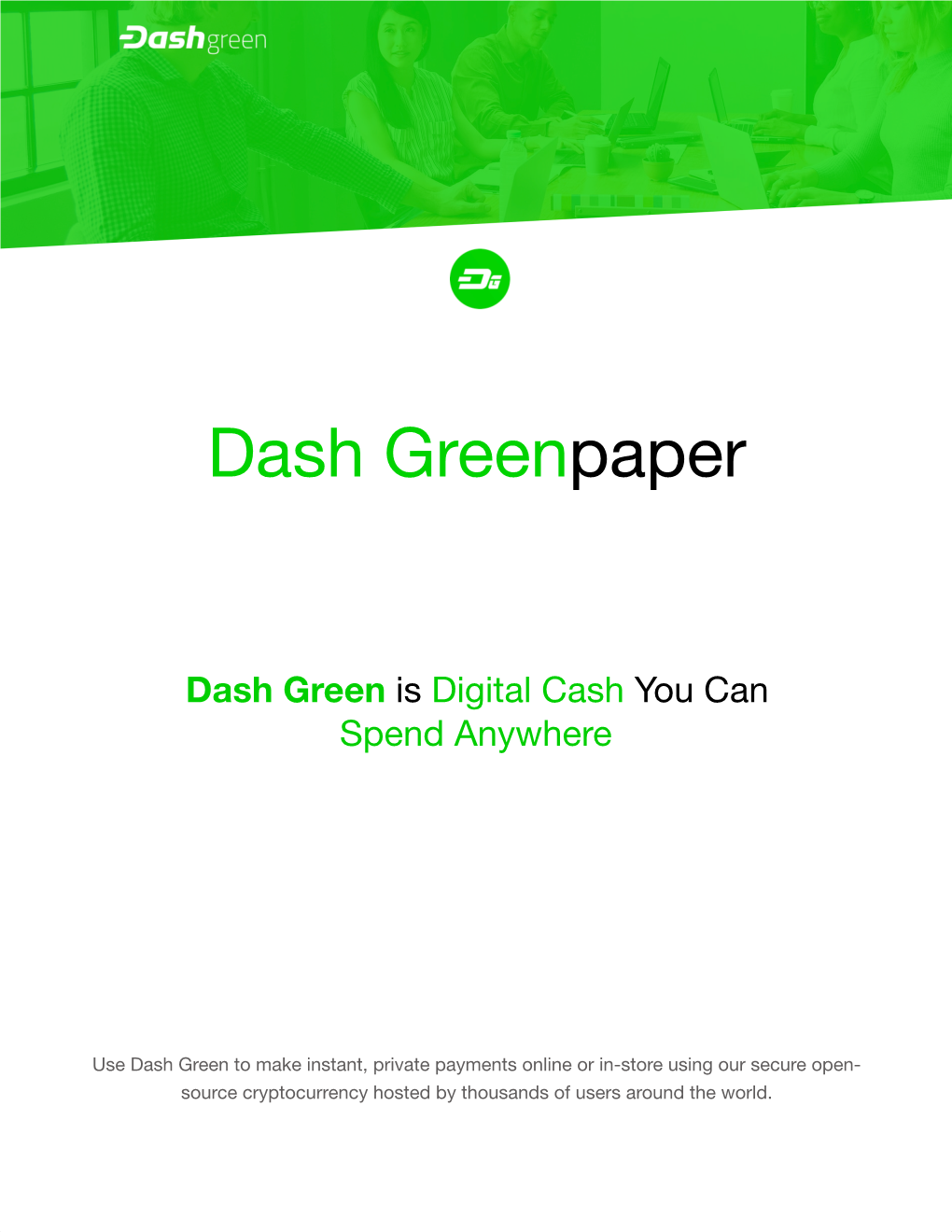 Dash Green Paper