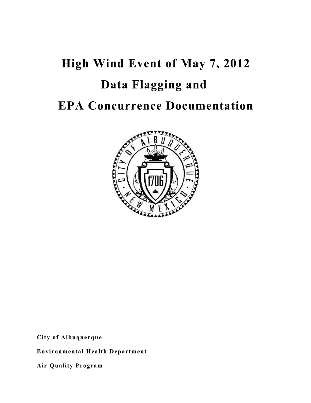 High Wind Event of June 6Th, 2007