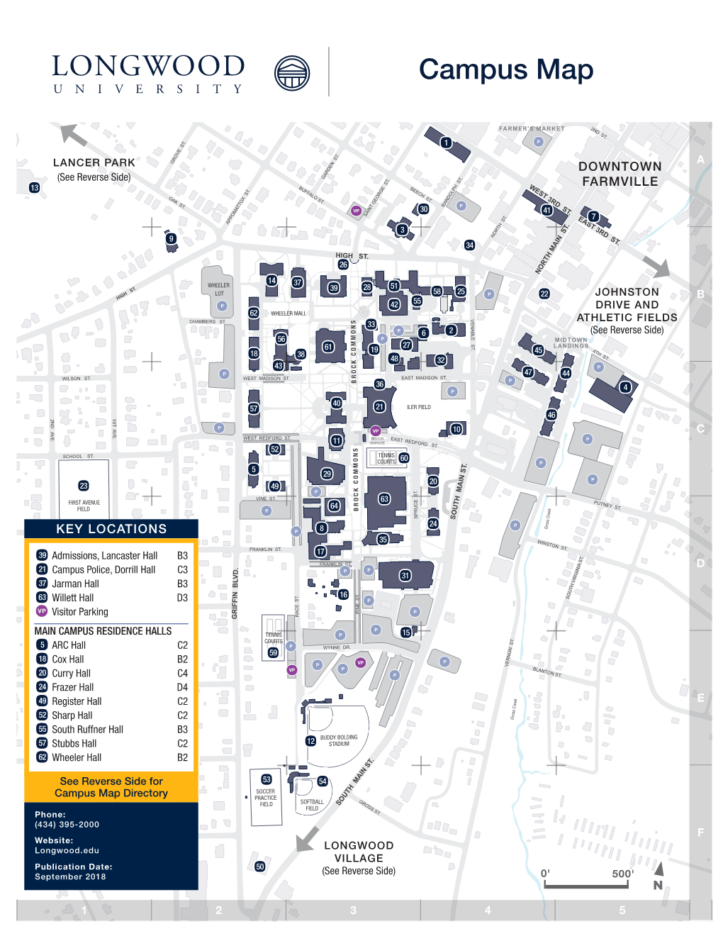 Campus Map WEST 3RD ST