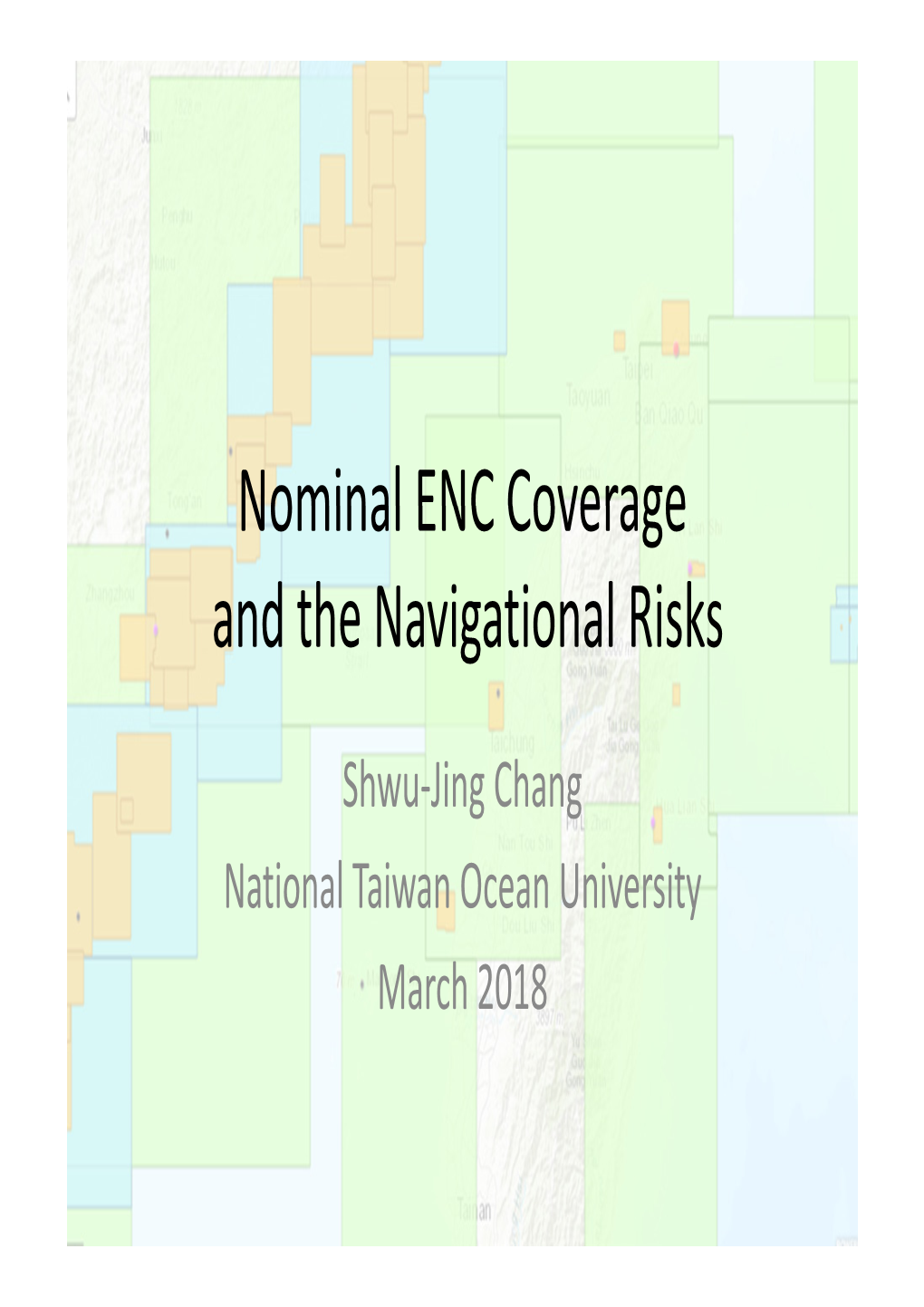 Nominal ENC Coverage and the Navigational Risks G