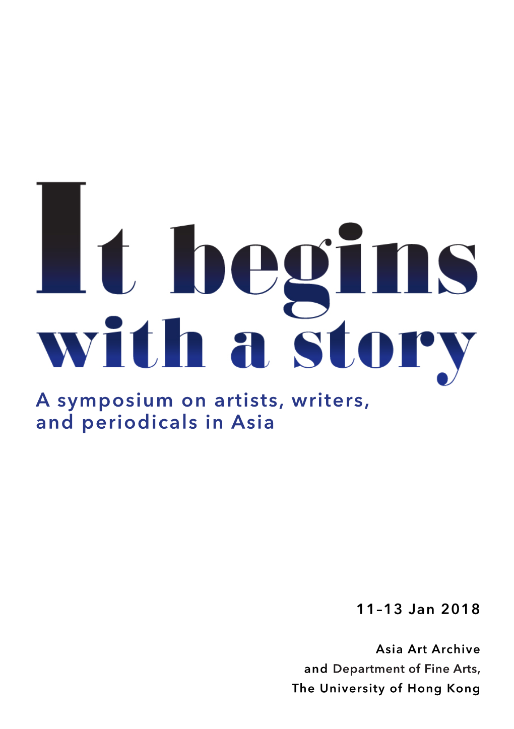A Symposium on Artists, Writers, and Periodicals in Asia