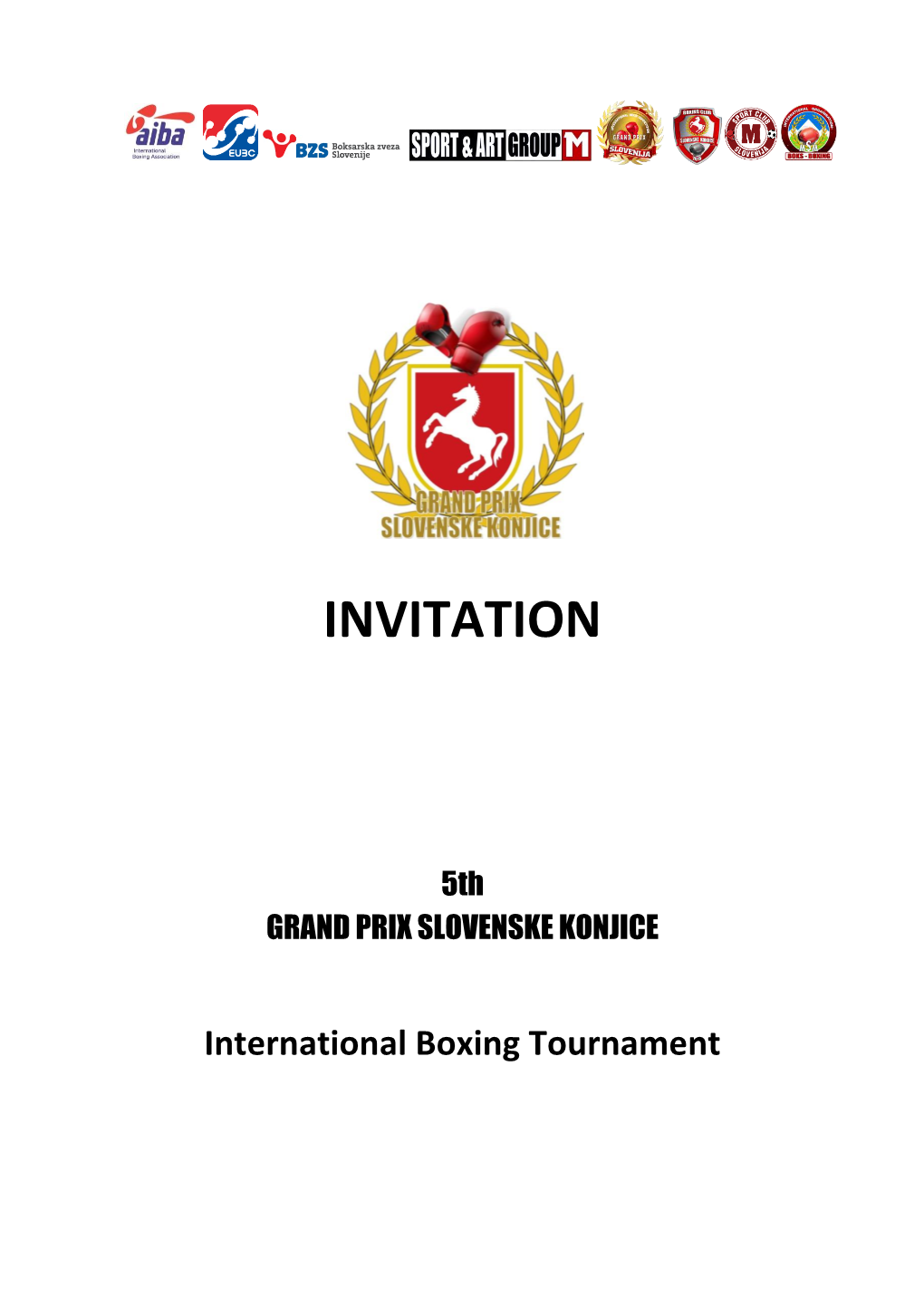 INVITATION GP Slovenske Konjice 2019 SLO