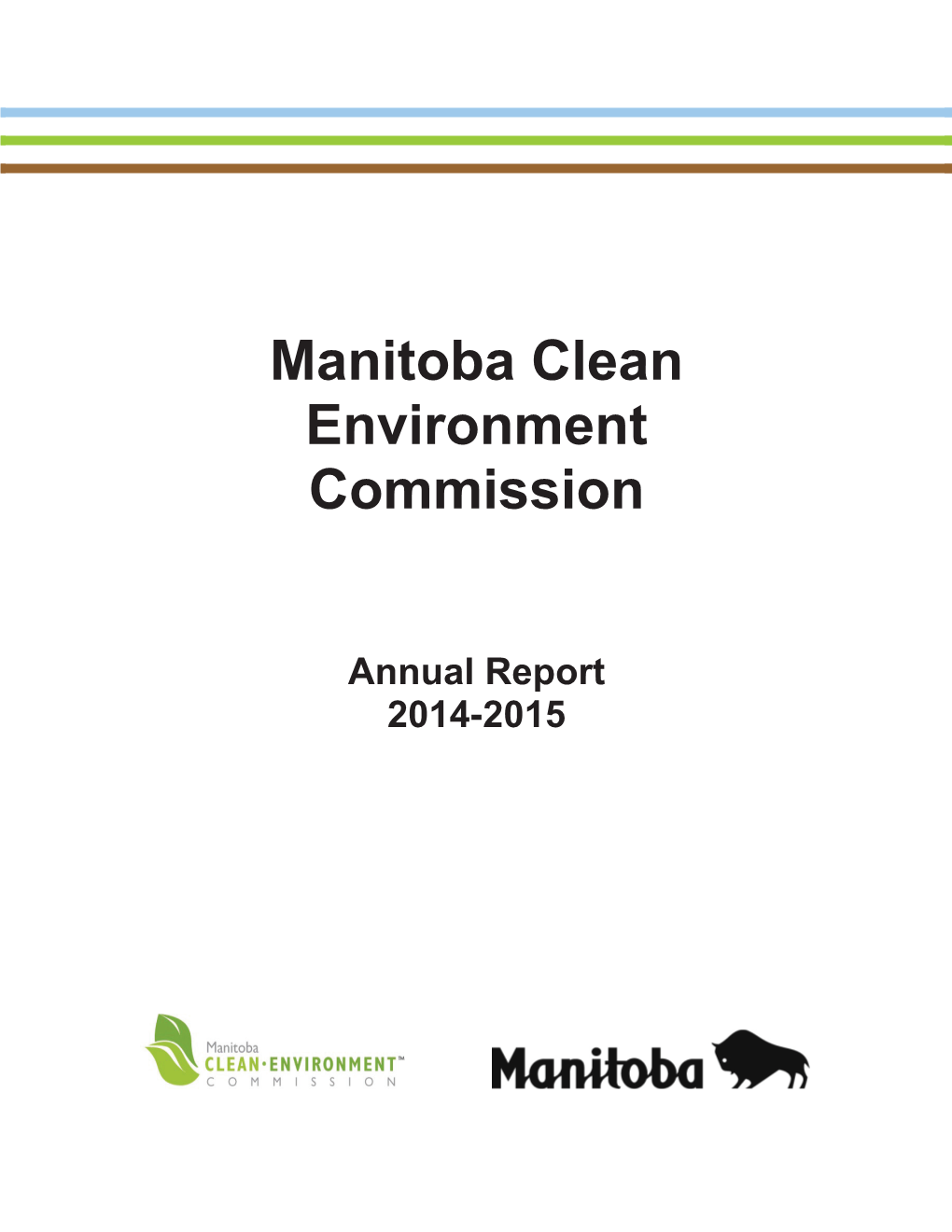 Manitoba Clean Environment Commission 305-155 Carlton St