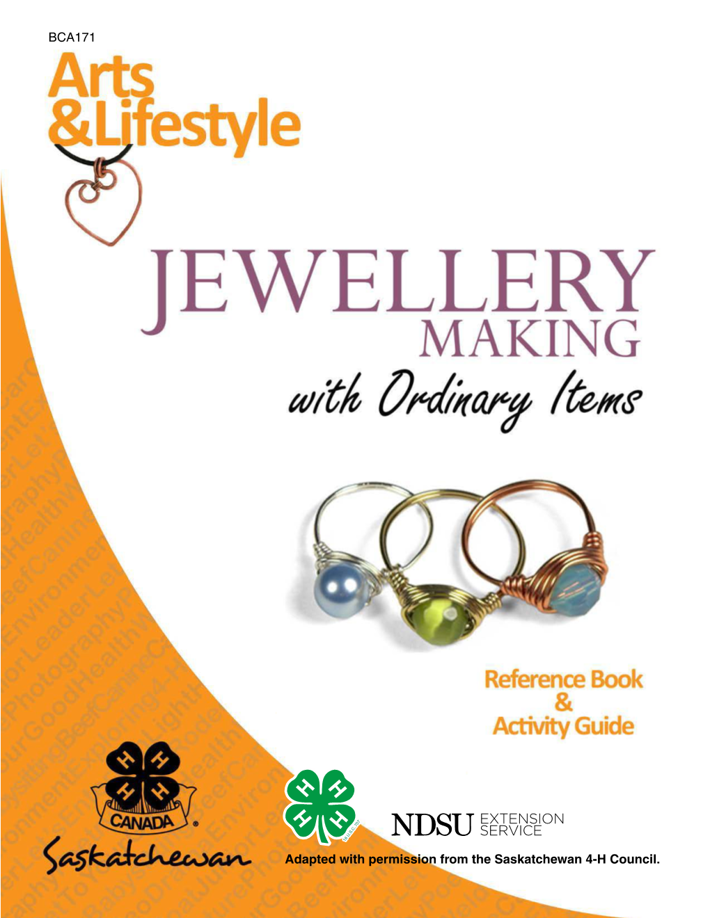 4-H Jewellery Making with Ordinary Items