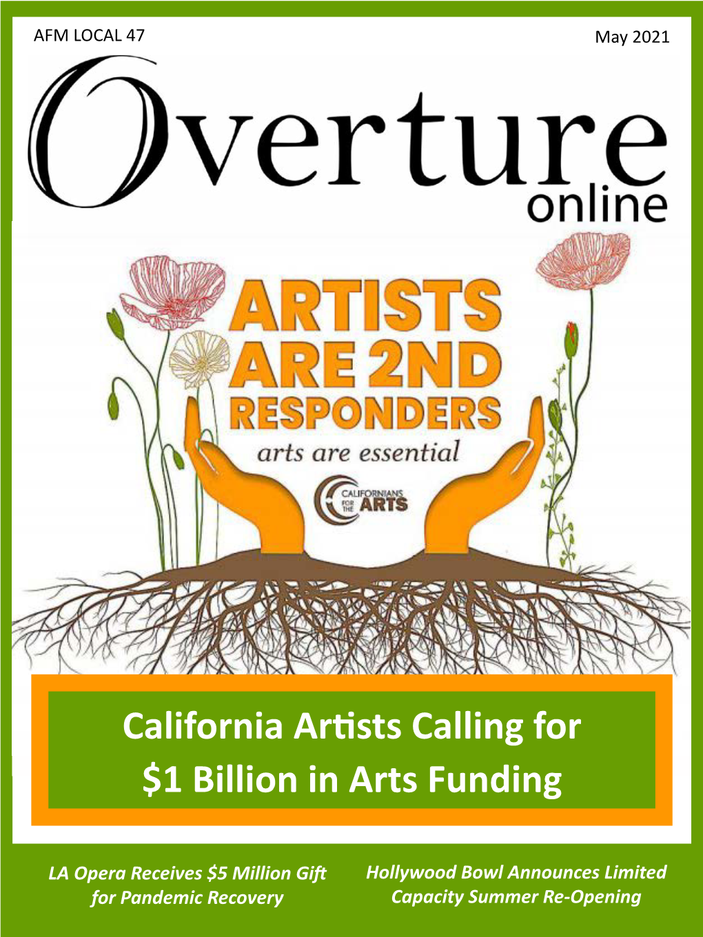 California Artists Calling for $1 Billion in Arts Funding