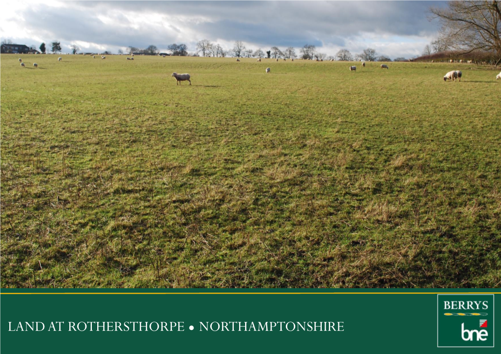 Land at Rothersthorpe Northamptonshire