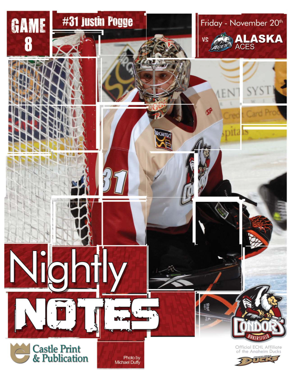 Nightly Notes 11 20 09 Vs Alaska.Indd