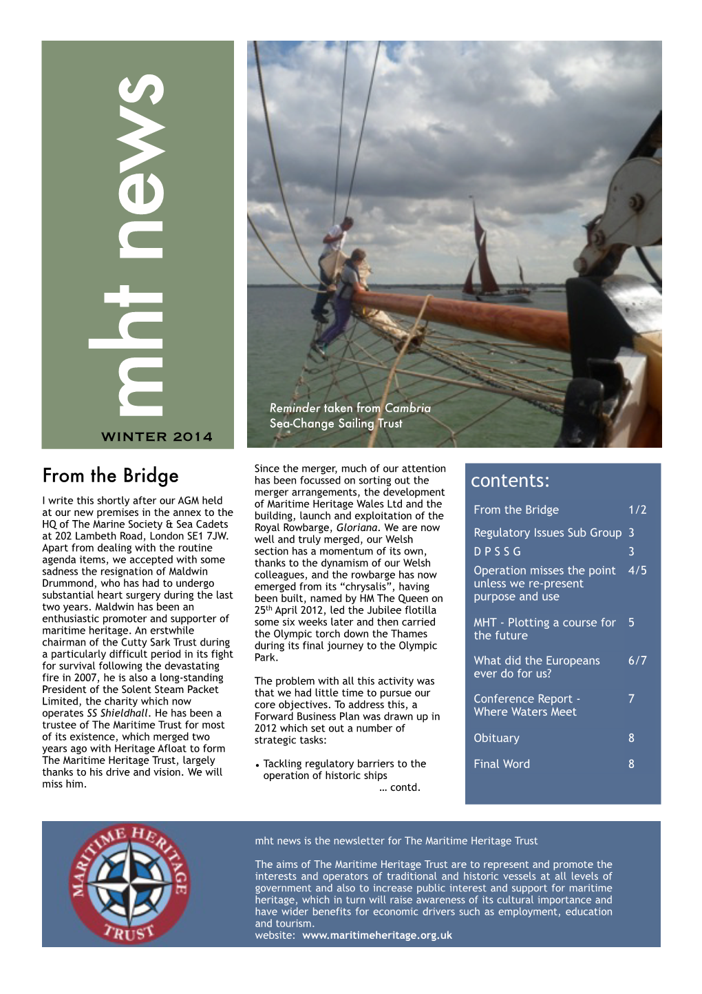 Maritime Heritage in a Modern World