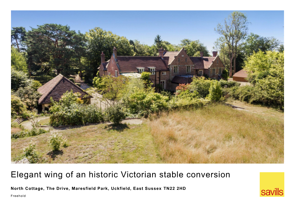 Elegant Wing of an Historic Victorian Stable Conversion