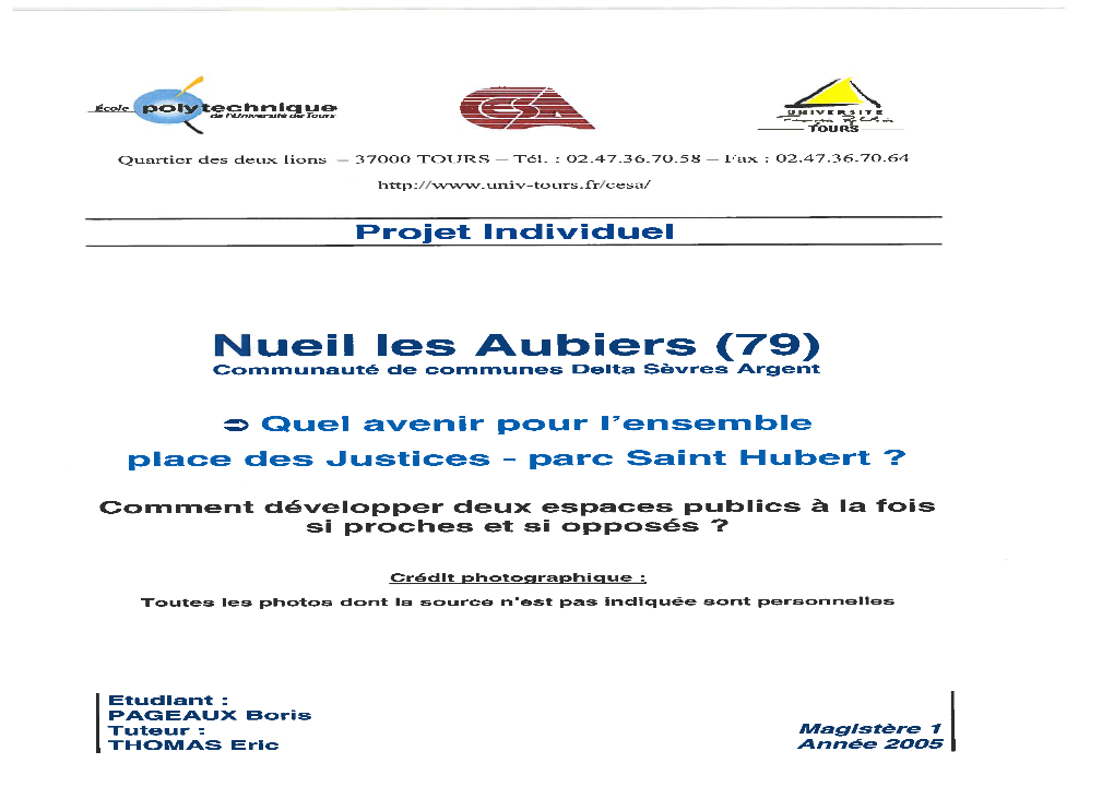 Nueil Les Aubiers (79) Communauté De Communes Delta Sèvres Argent