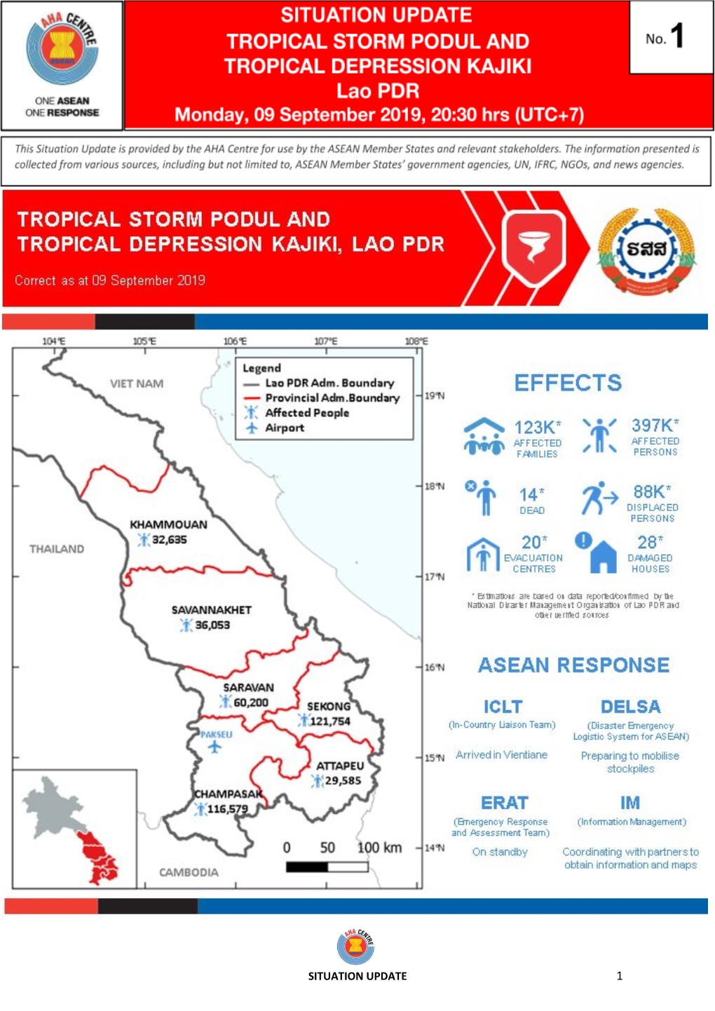 Situation Update 1