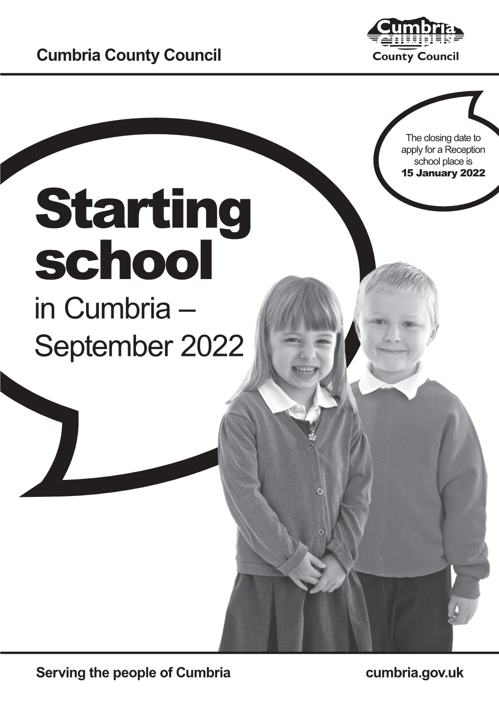 Starting School in Cumbria 2021