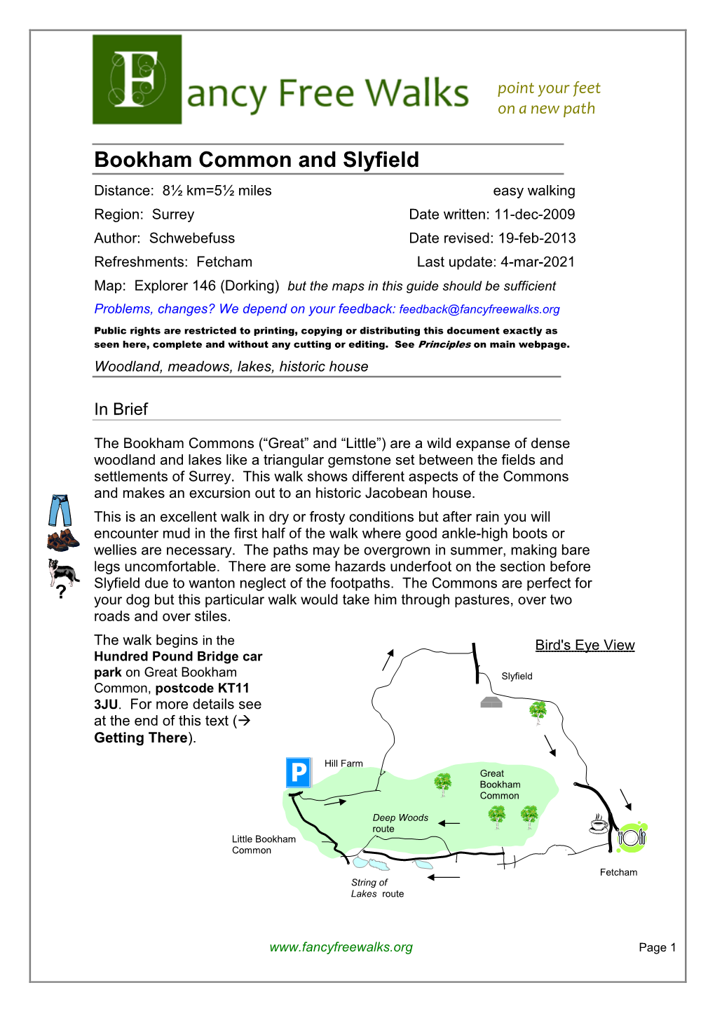 Bookham Common and Slyfield