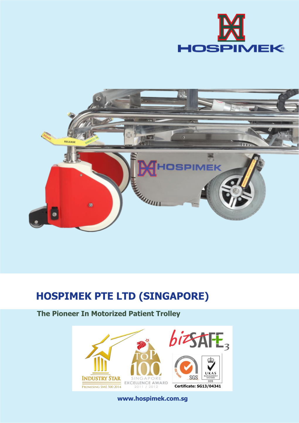 Hospimek Singapore Patient Trolley