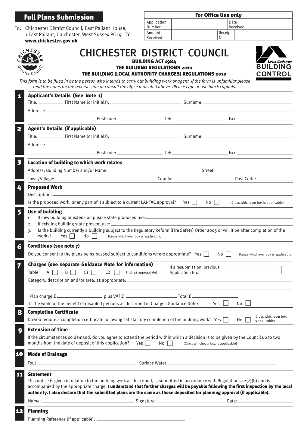 Application Form