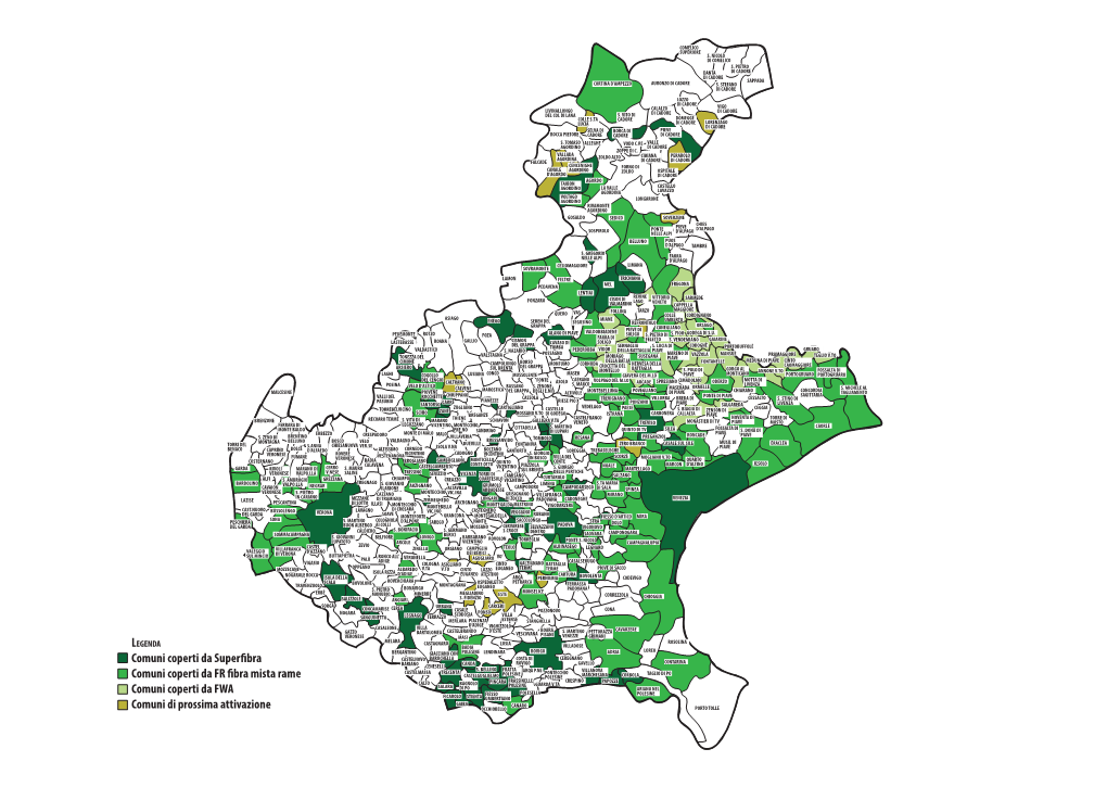 Mappa Open Fiber Veneto-FEB-2021