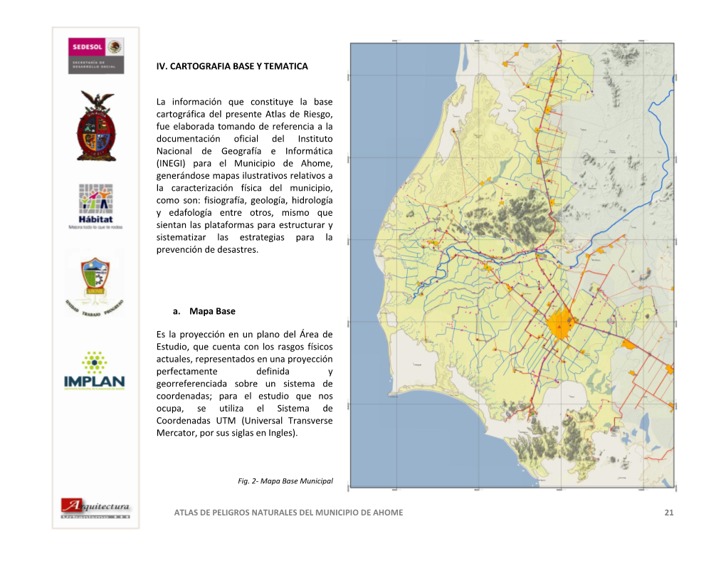 IV. CARTOGRAFIA BASE Y TEMATICA La Información Que