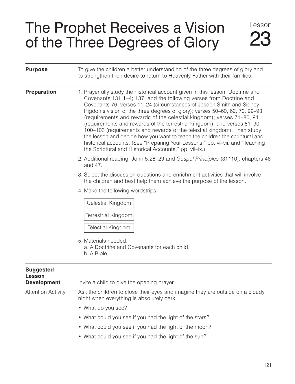 Primary 5 Manual: Doctrine and Covenants, Church History