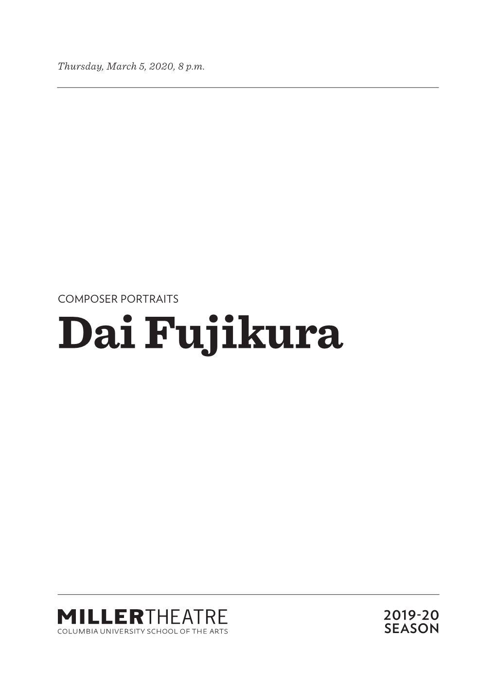 Dai Fujikura