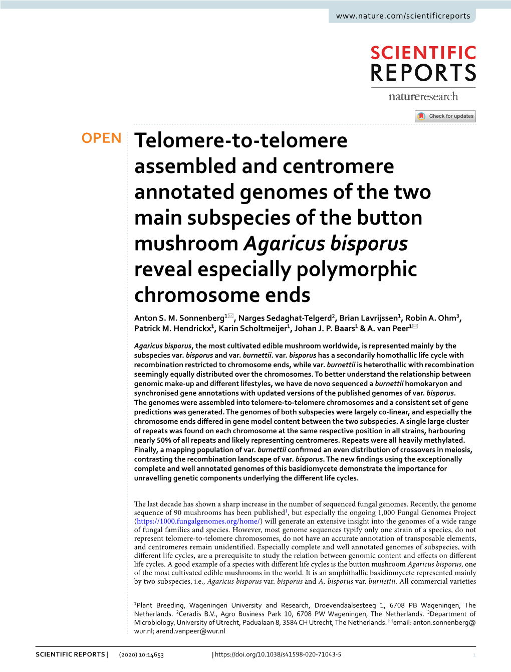 Telomere-To-Telomere Assembled and Centromere Annotated Genomes Of