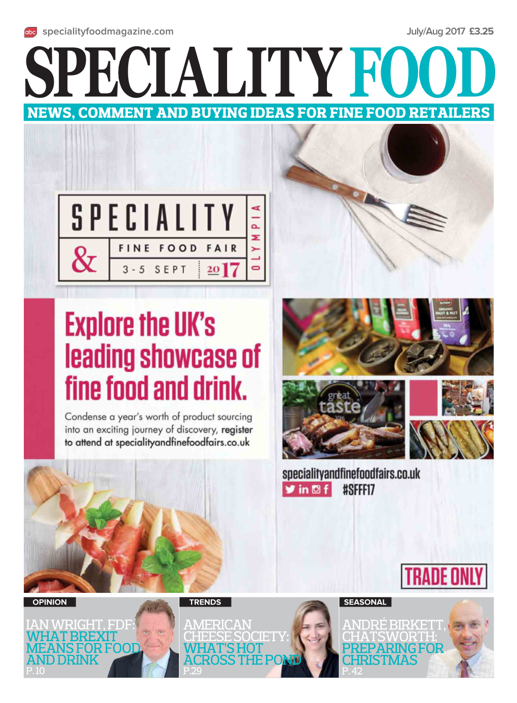 News, Comment and Buying Ideas for Fine Food Retailers