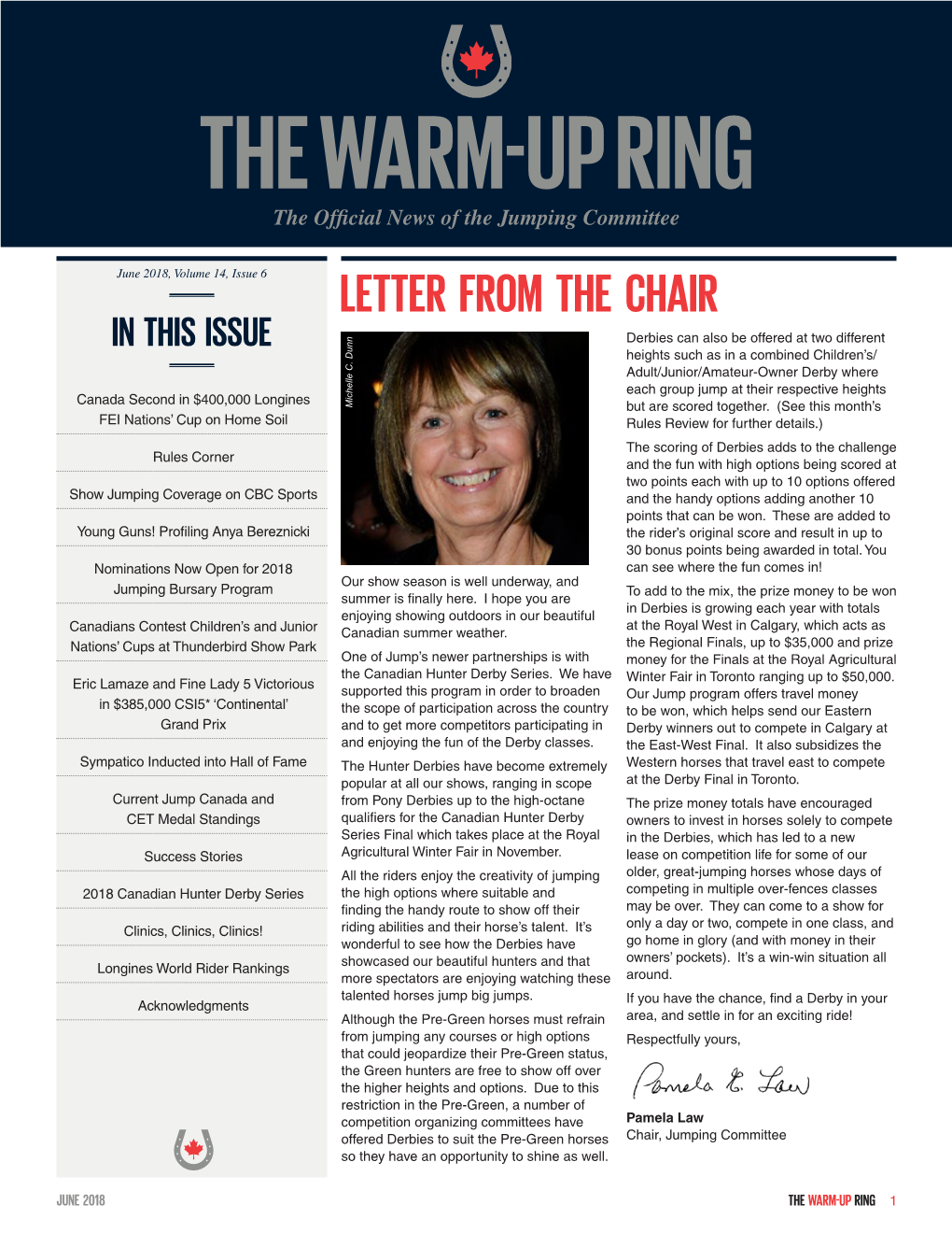 Letter from the Chair