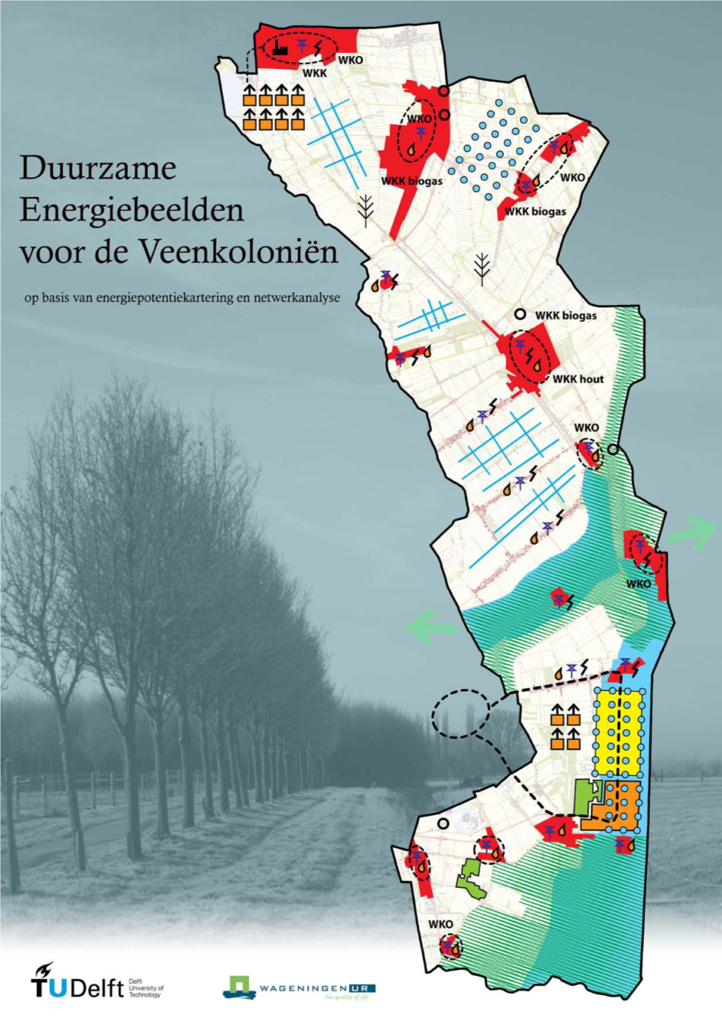 Duurzame Energiebeelden Voor De Veenkoloniën Op Basis Van Energiepotentiekartering En Netwerkanalyse