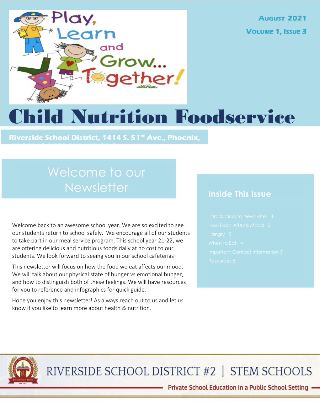 Child Nutrition Foodservice