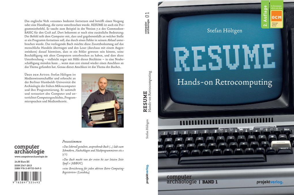 Hands-On Retrocomputing Und Ihre Programmierung