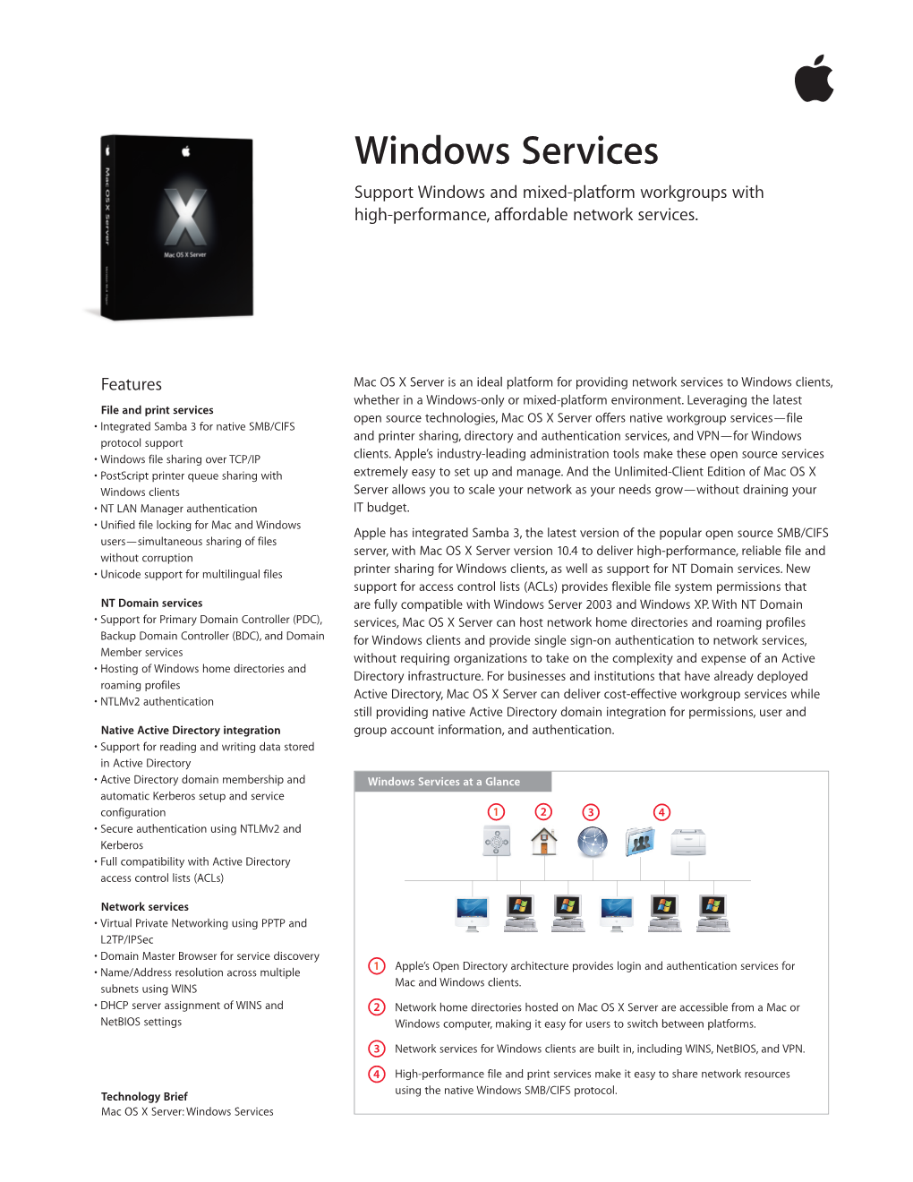 Windows Services Support Windows and Mixed-Platform Workgroups with High-Performance, Affordable Network Services