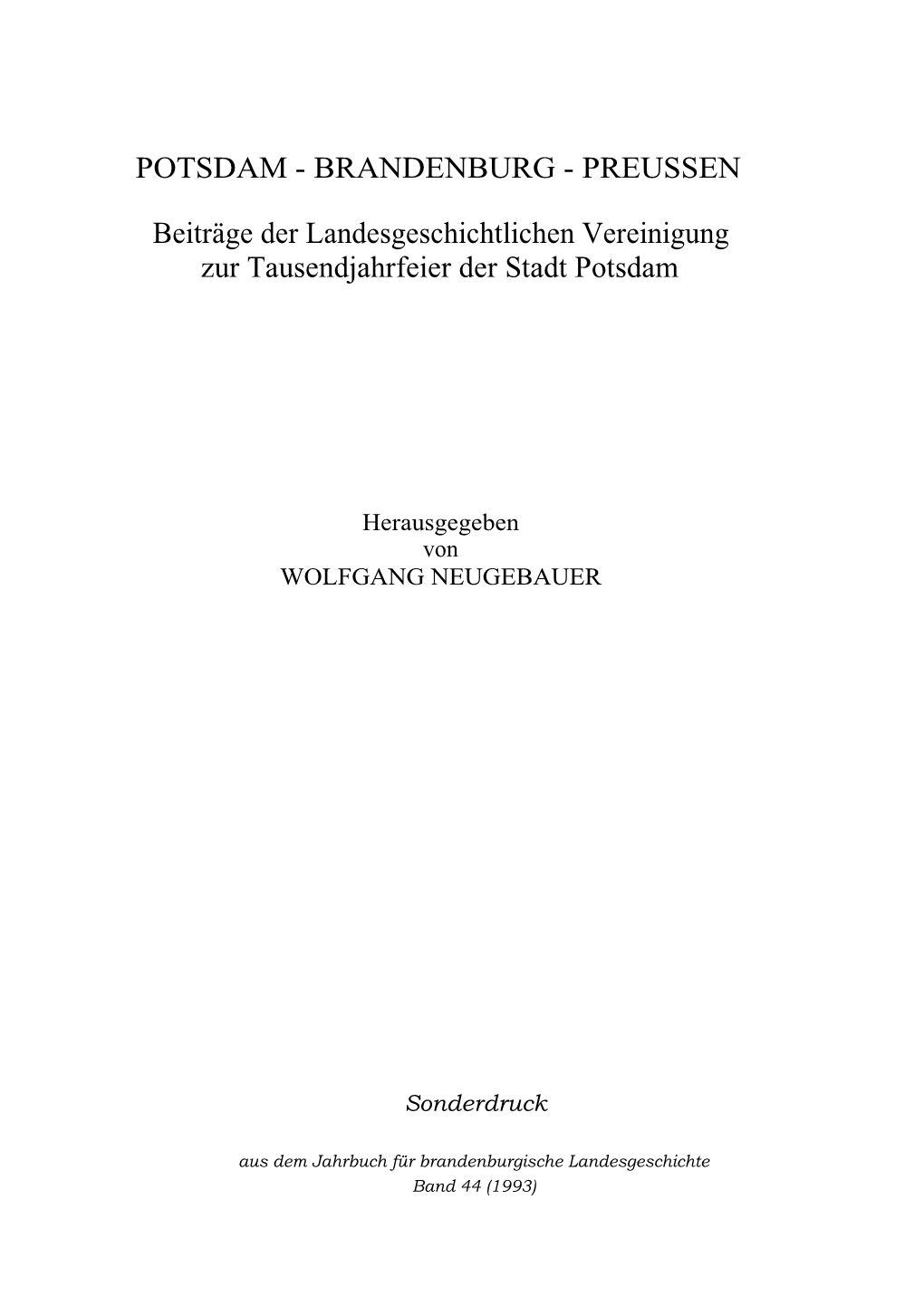 Die Plansammlung Des Amtes Für Denkmalpflege Potsdam