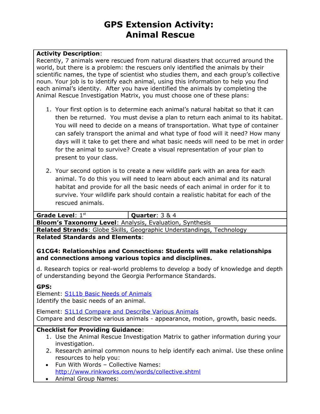 Performance-Based Extension Activity