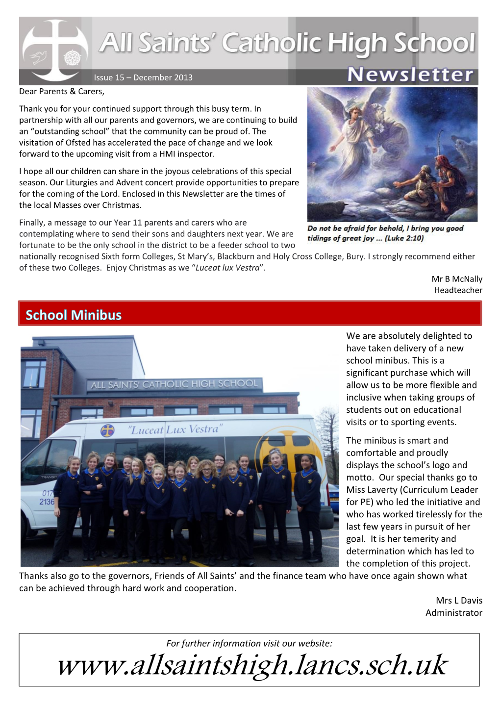 All Saints' Newsletter