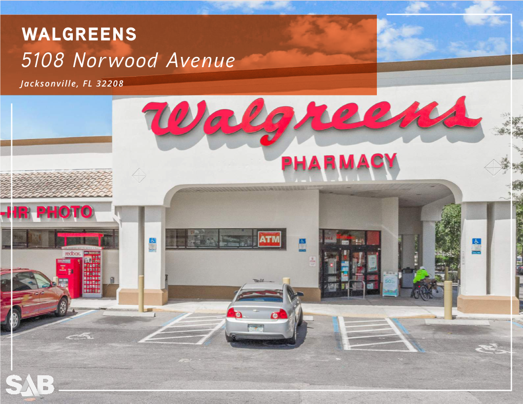 5108 Norwood Avenue Jacksonville, FL 32208 WALGREENS | JACKSONVILLE, FLORIDA