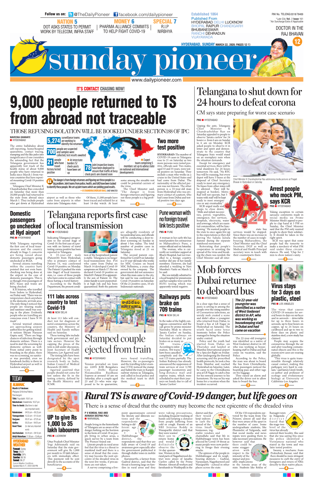 9,000 People Returned to TS from Abroad Not Traceable