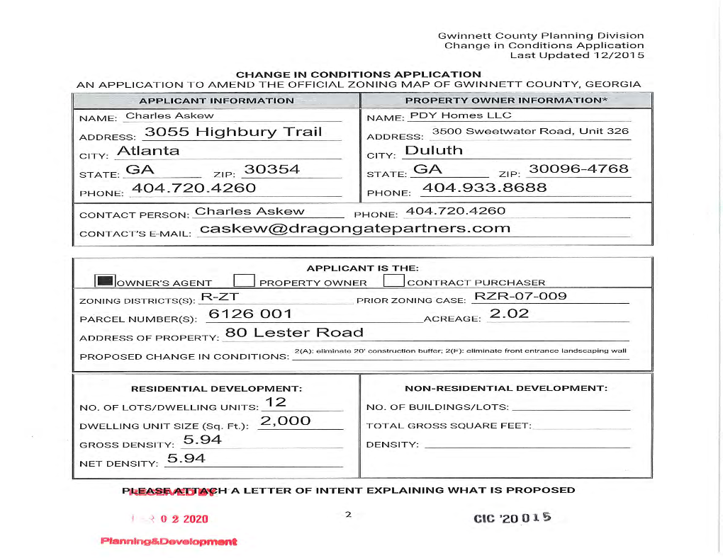 CIC2020-00015 (80 Lester