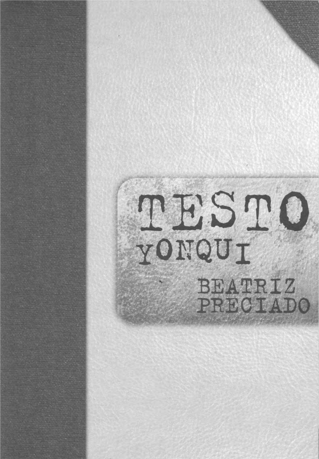 Beatriz Preciado – Testo Yonqui