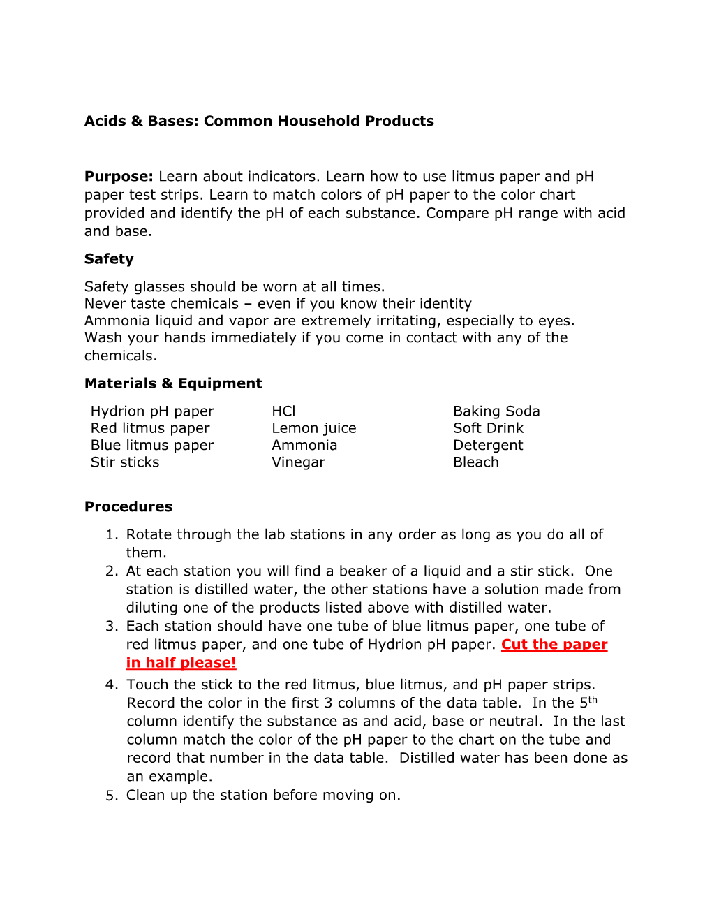 Learn About Indicators. Learn How to Use Litmus Paper and Ph Paper Test Strips