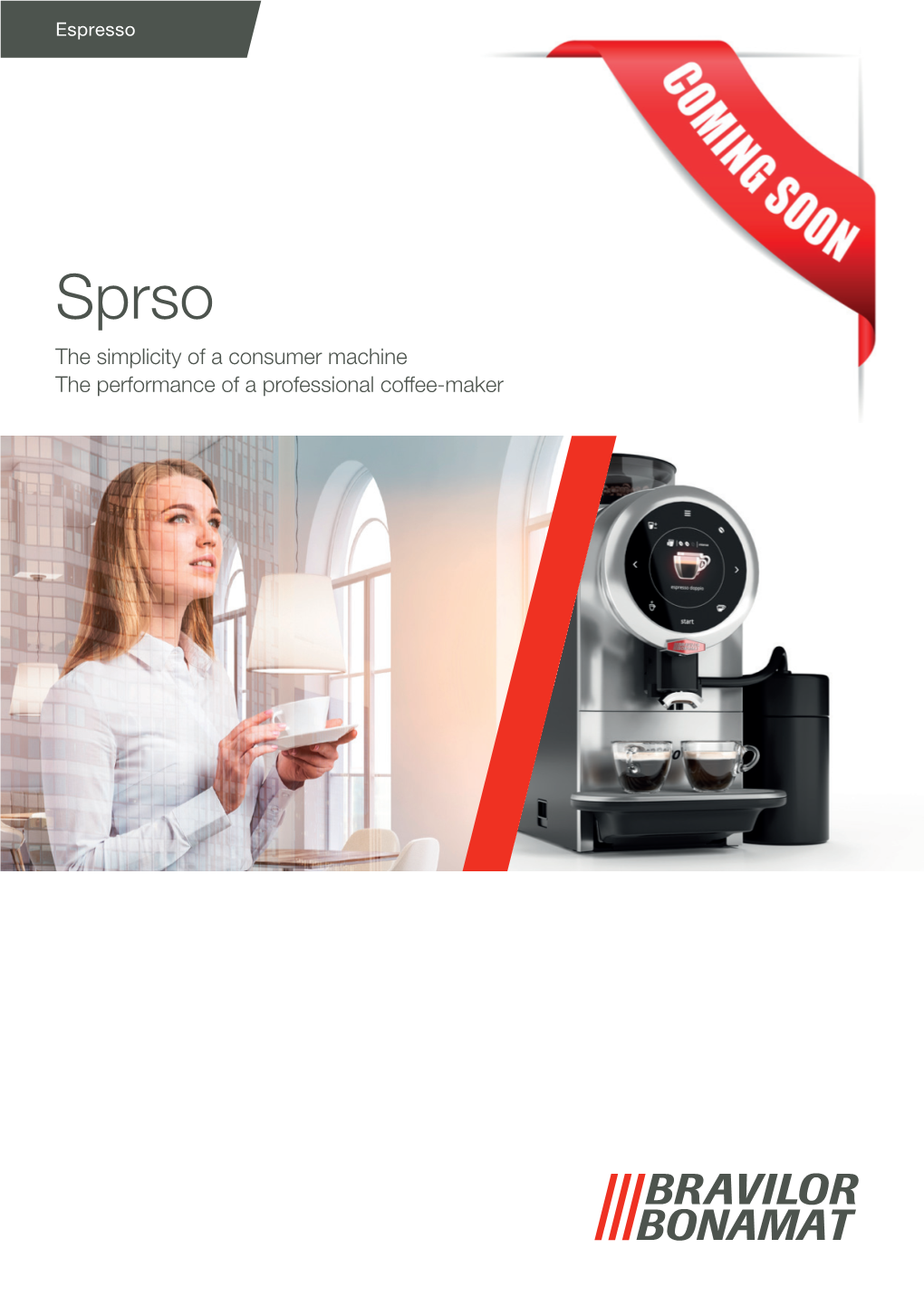 The Simplicity of a Consumer Machine the Performance of a Professional Coffee-Maker Sprso Espresso Machine Specifications