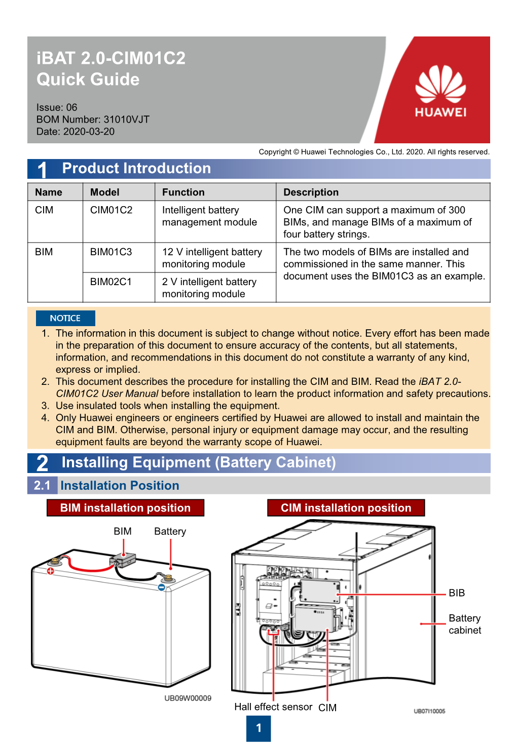 Ibat 2.0-CIM01C2 Quick Guide