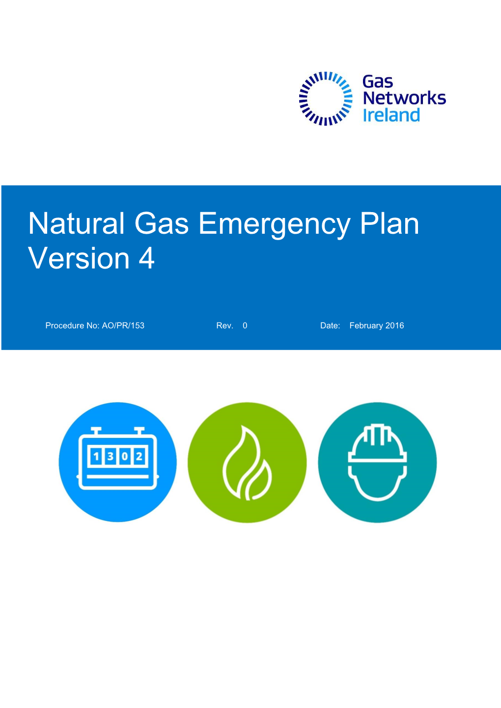 Natural Gas Emergency Plan Version 4