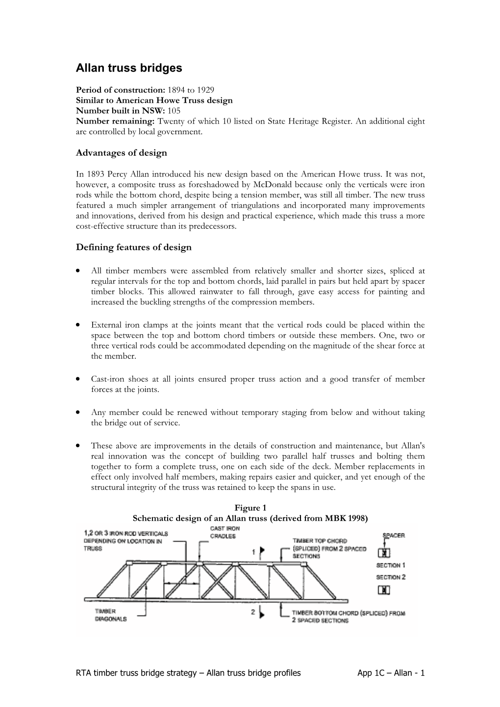 Timber Truss Road Bridges Report July 2011