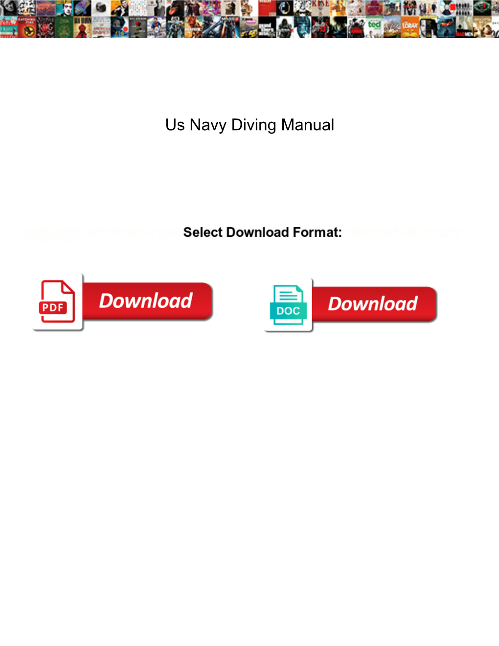 Us Navy Diving Manual