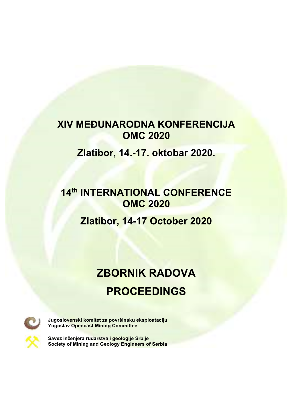 Zbornik Radova Proceedings